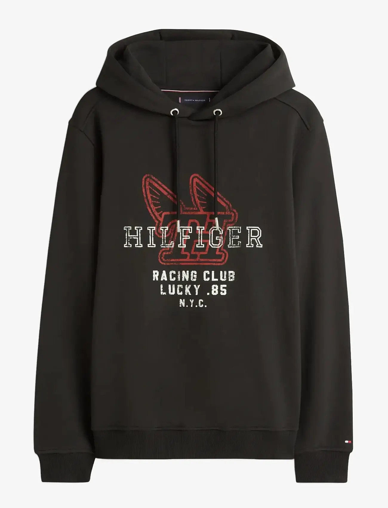 Tommy Hilfiger - MODERN ATH GRAPHIC HOODY - hættetrøjer - black - 1