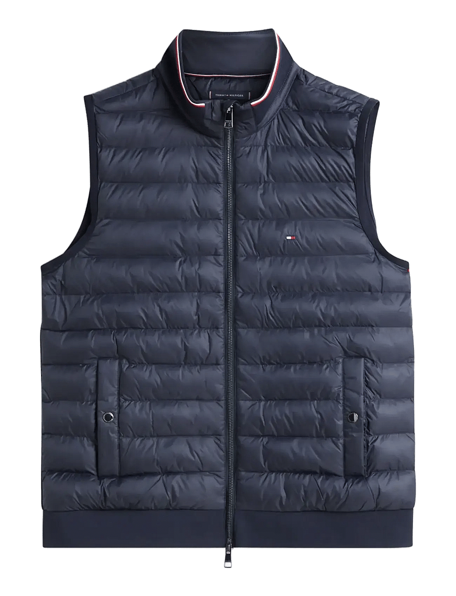 Tommy Hilfiger - MIX MEDIA ESS RWB VEST - westen - desert sky - 1