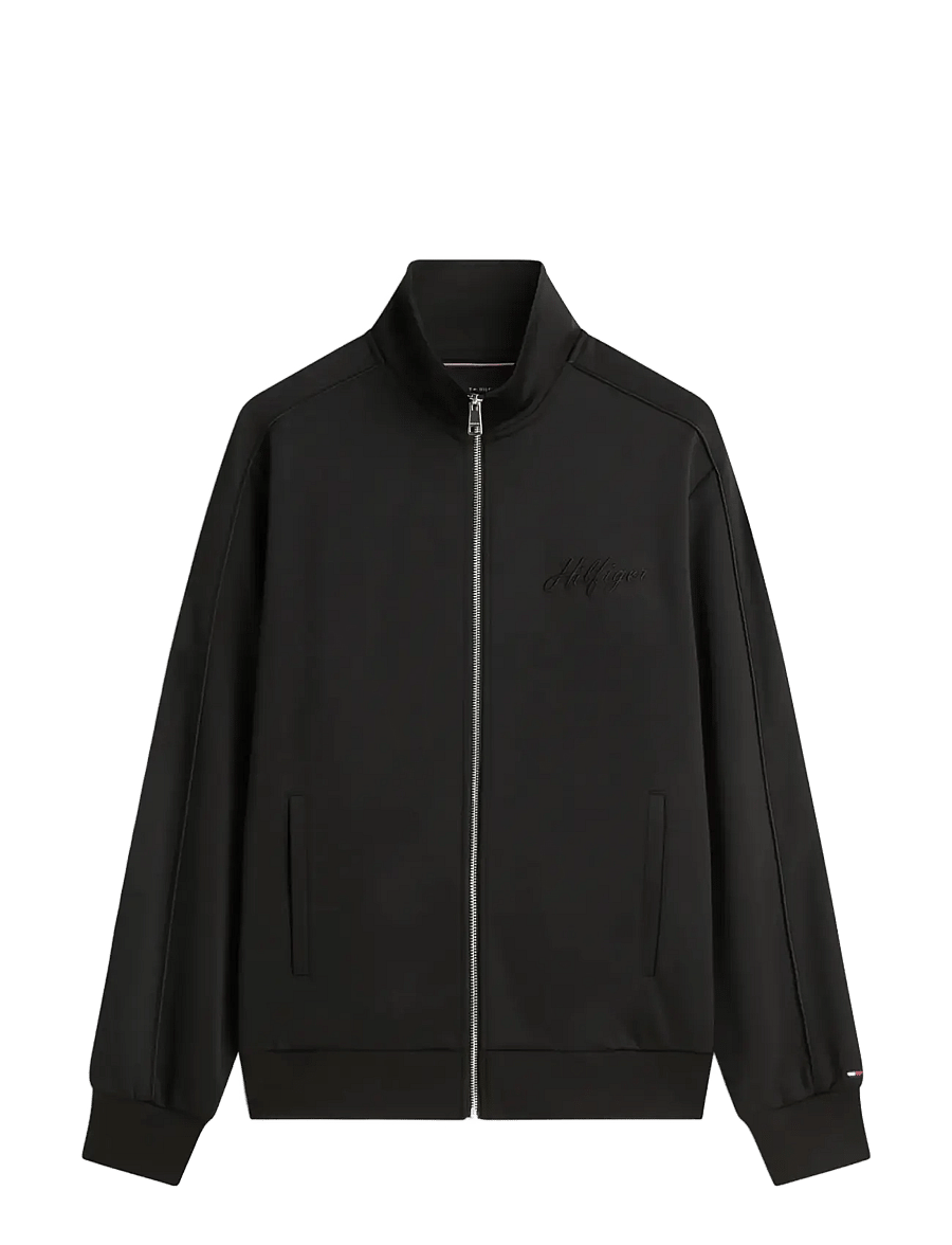 Tommy Hilfiger - MODERN ATH TRACK JACKET - dressipluusid - black - 1