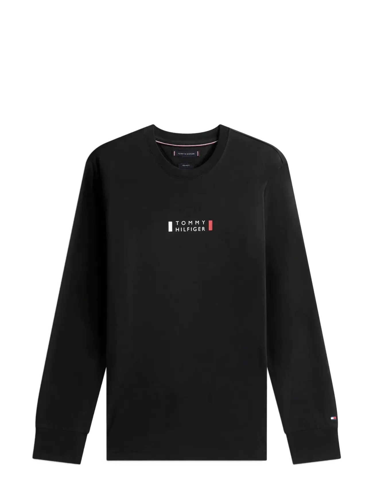 Tommy Hilfiger BRAND LOVE LS TEE - Laveste priser - BLACK / black