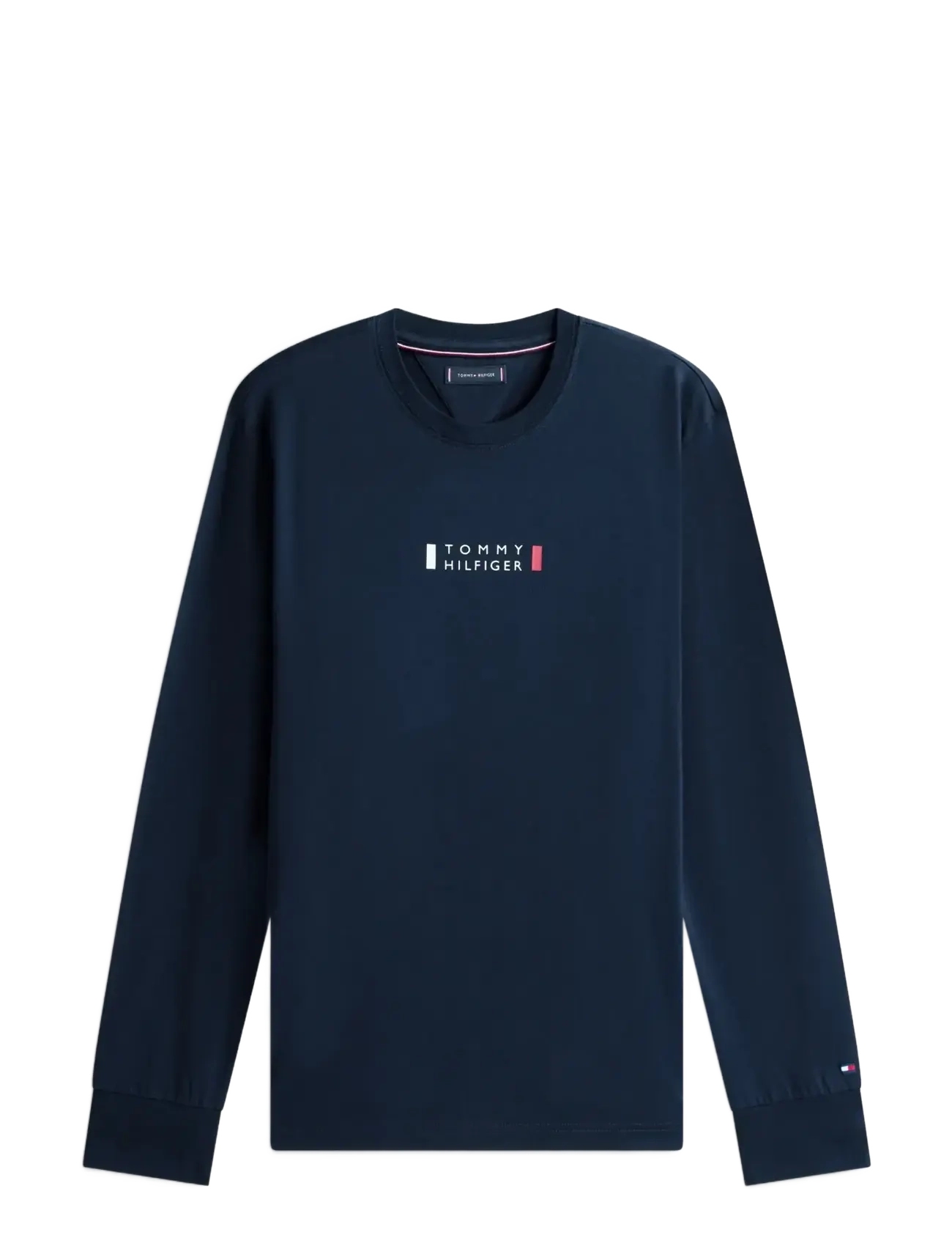 Tommy Hilfiger BRAND LOVE LS TEE - T-shirts - DESERT SKY / navy