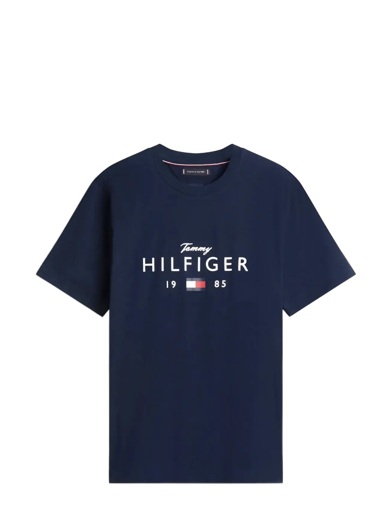 Tommy Hilfiger - BRAND LOVE BIG HILFIGER TEE - kortærmede t-shirts - desert sky - 1