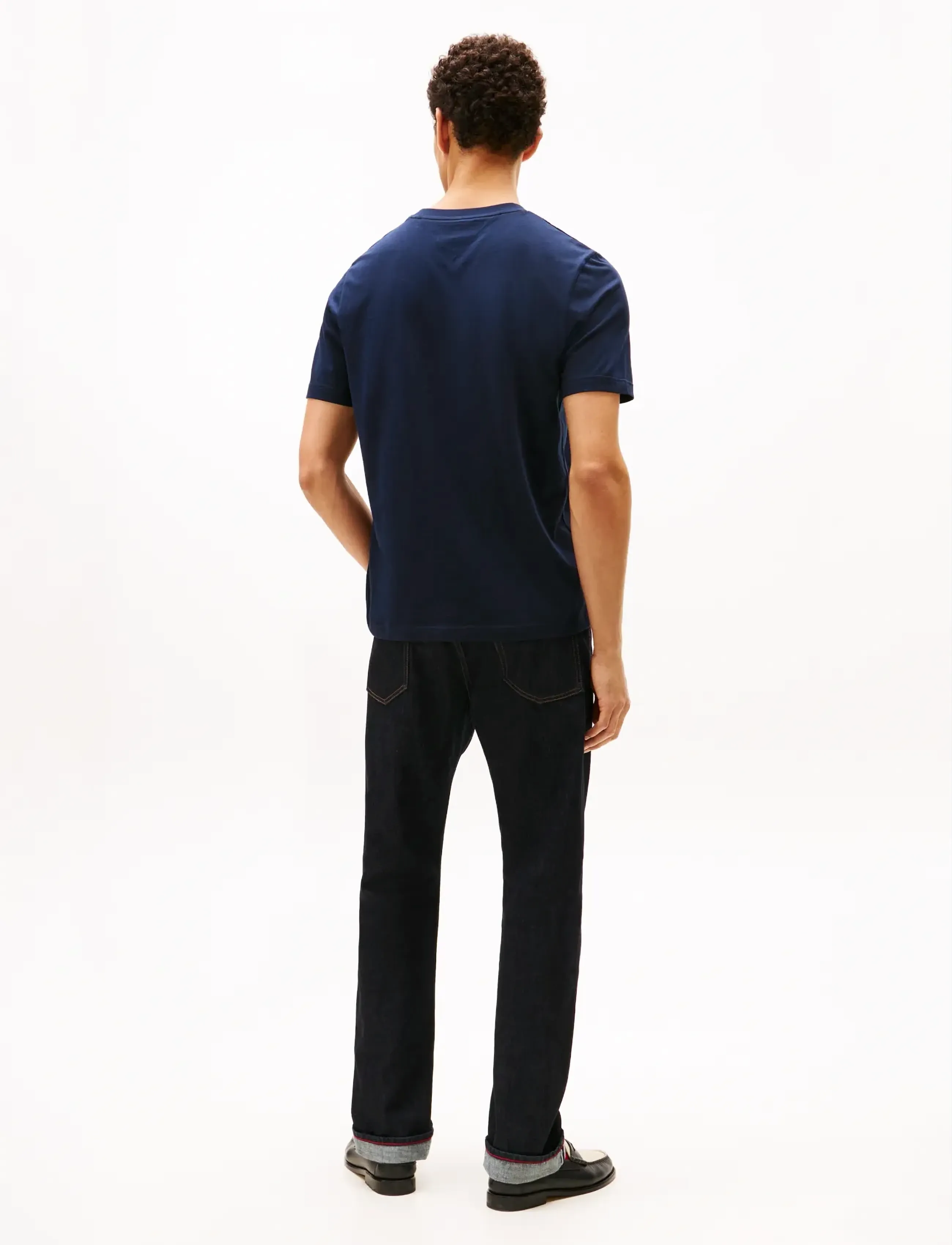 Tommy Hilfiger - BRAND LOVE BIG HILFIGER TEE - kortærmede t-shirts - desert sky - 3