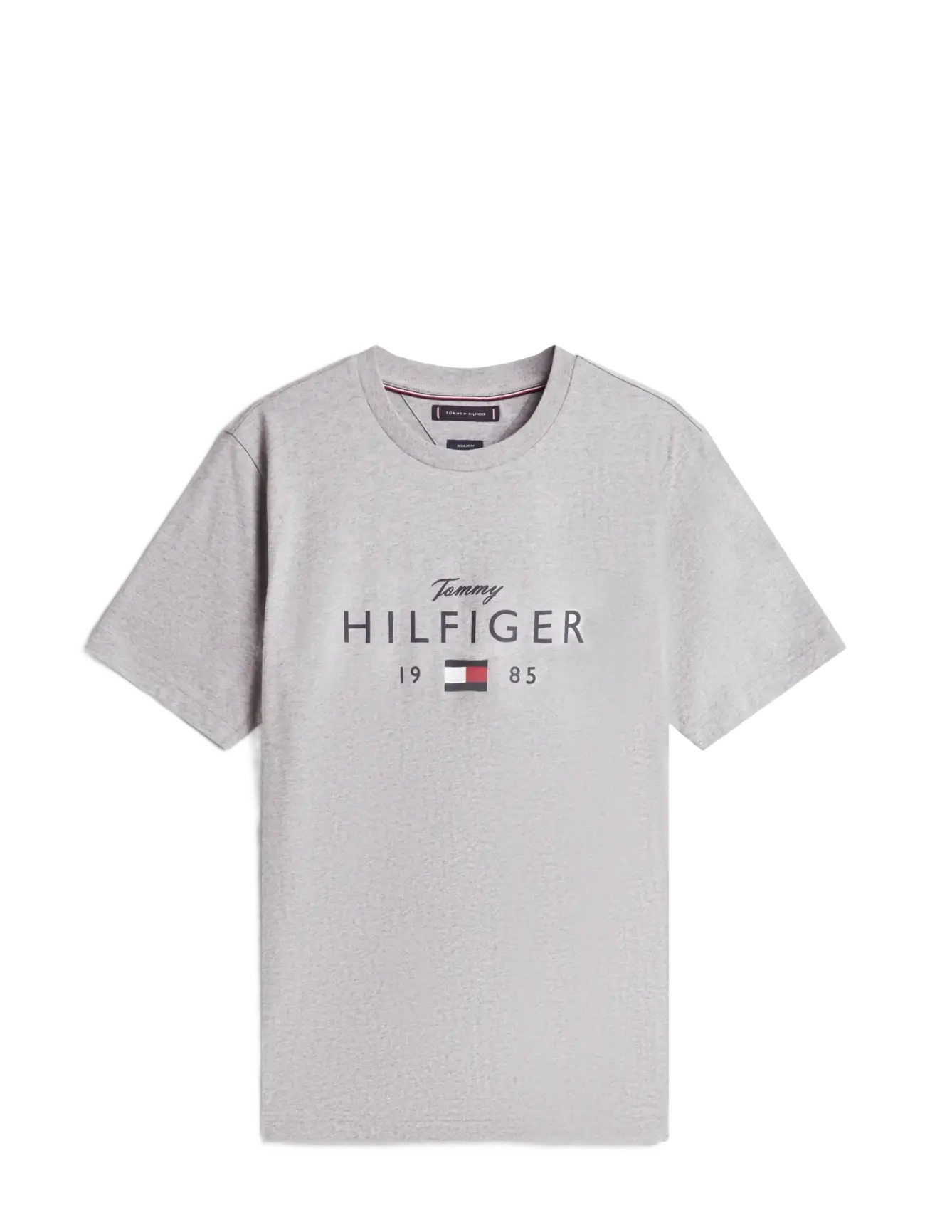 BRAND LOVE BIG HILFIGER TEE - MEDIUM GREY HEATHER