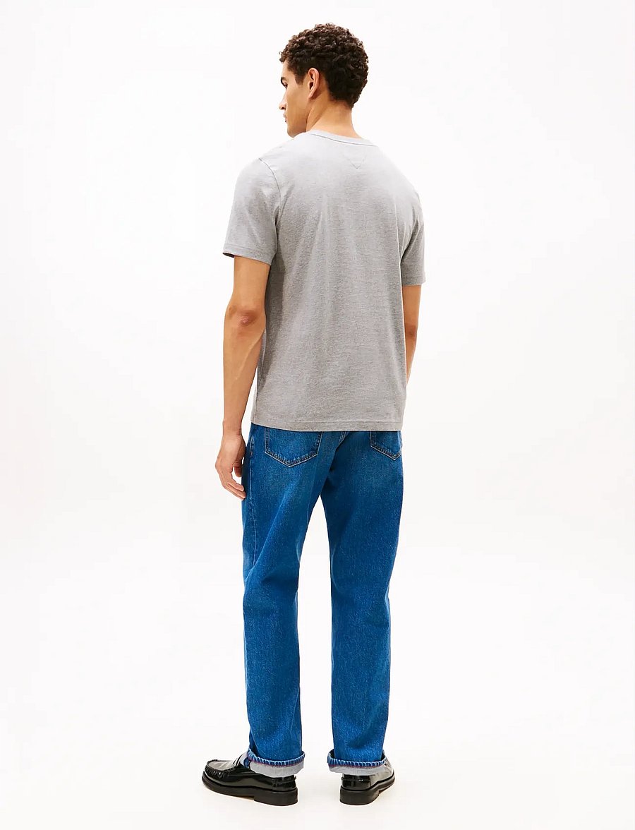 Tommy Hilfiger - BRAND LOVE BIG HILFIGER TEE - t-krekli ar īsām piedurknēm - medium grey heather - 3