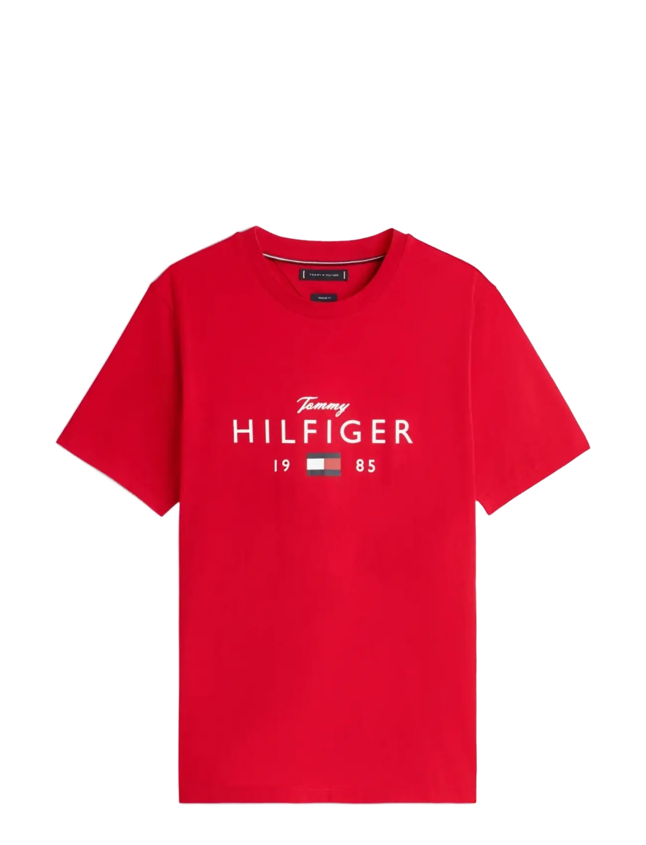 Tommy Hilfiger BRAND LOVE BIG HILFIGER TEE - T-shirts - MEDIUM RED / red