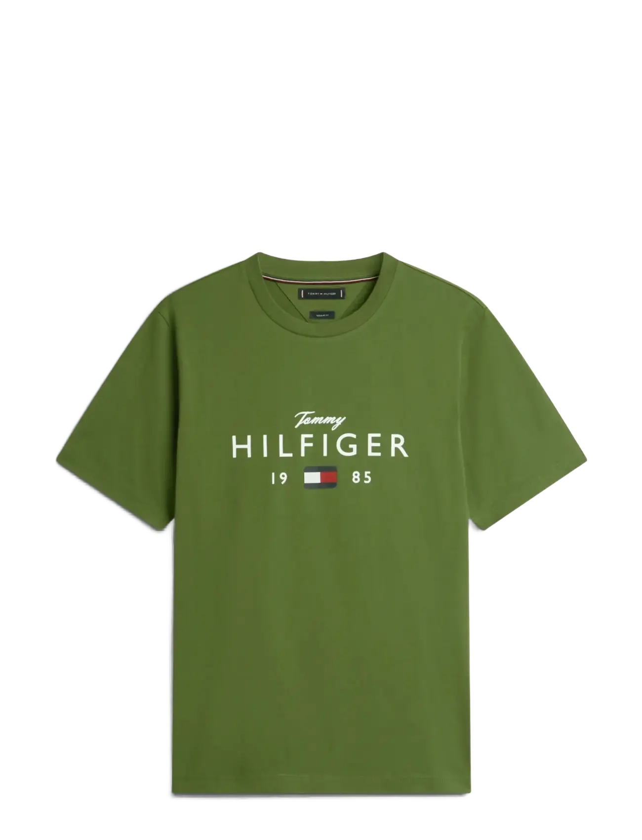 Tommy Hilfiger - BRAND LOVE BIG HILFIGER TEE - kurzärmelig - mountain pine - 1