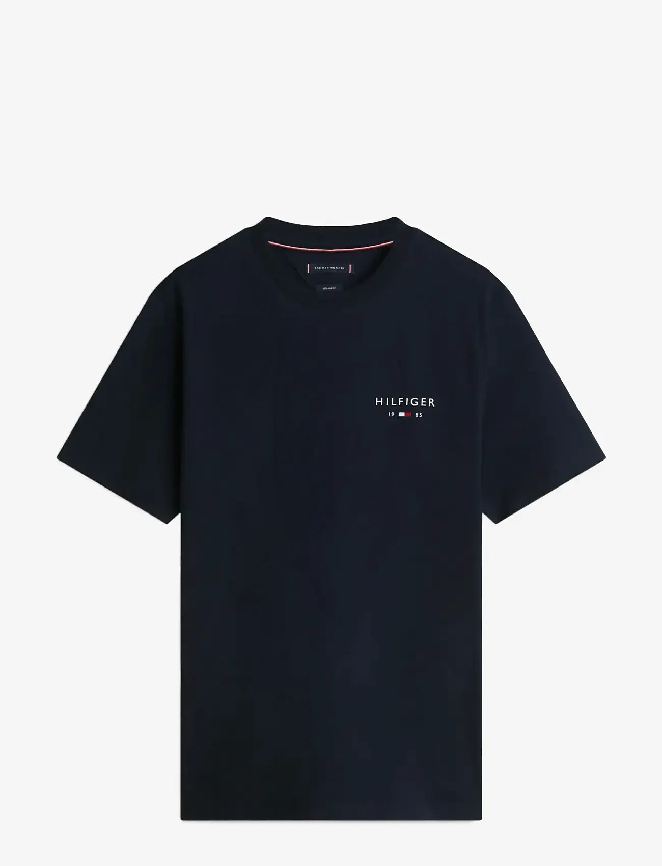 Tommy Hilfiger - BRAND LOVE SMALL HILFIGER TEE - lühikeste varrukatega t-särgid - desert sky - 1