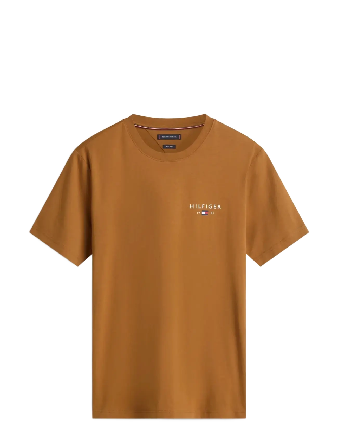 BRAND LOVE SMALL HILFIGER TEE - HIGHLAND KHAKI