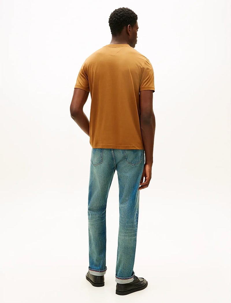 Tommy Hilfiger - BRAND LOVE SMALL HILFIGER TEE - kortærmede t-shirts - highland khaki - 3