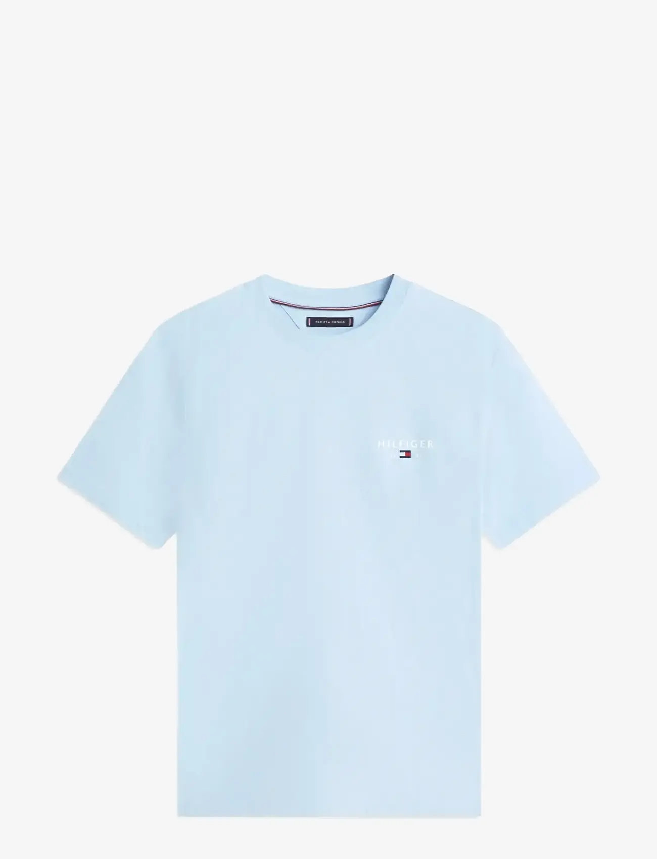 Tommy Hilfiger - BRAND LOVE SMALL HILFIGER TEE - kortærmede t-shirts - well water - 1