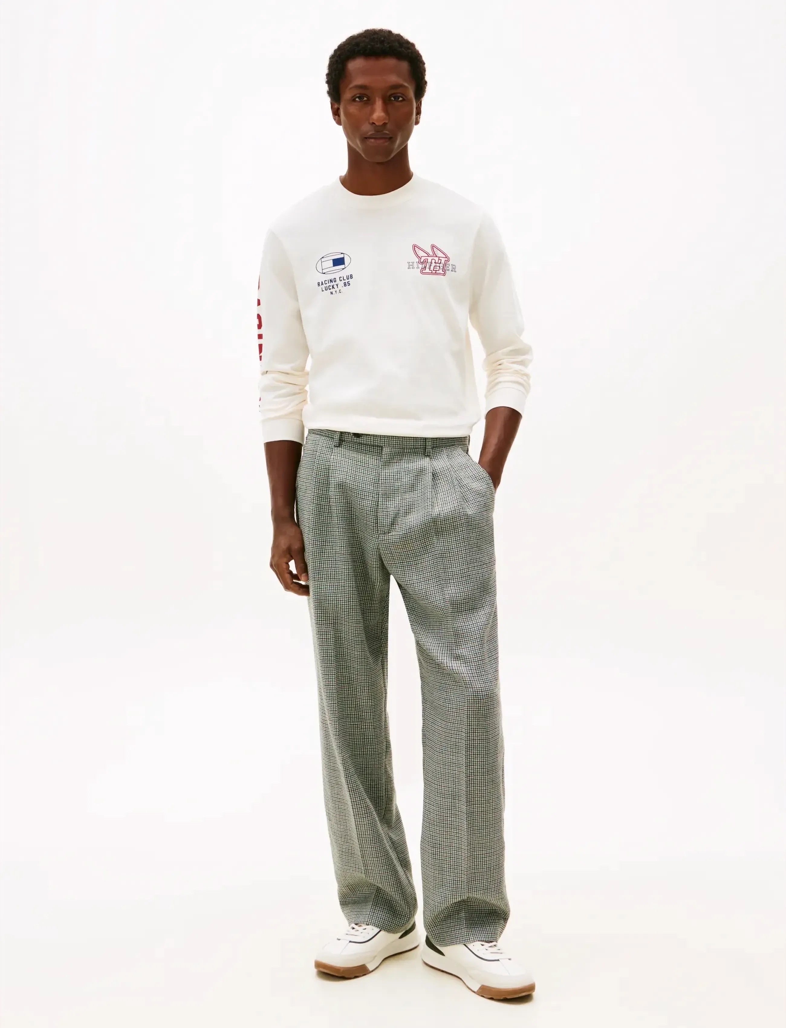 Tommy Hilfiger - MODERN ATHLEISURE LS TEE - langärmelig - ivory petal - 2
