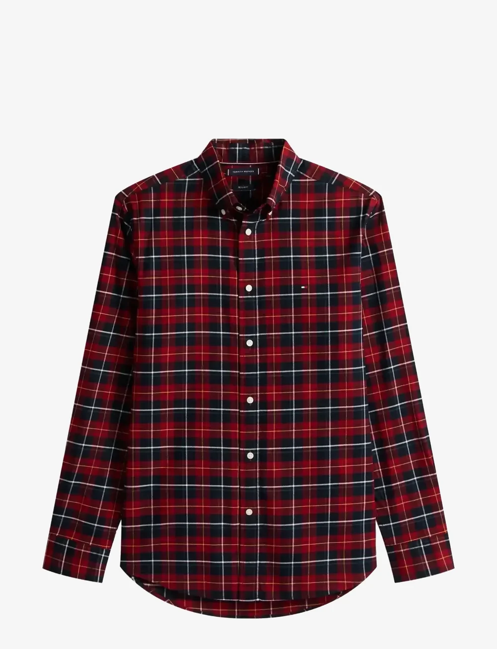 Tommy Hilfiger - MERCERIZED TARTAN RF SHIRT - karierte hemden - regatta red / check - 1