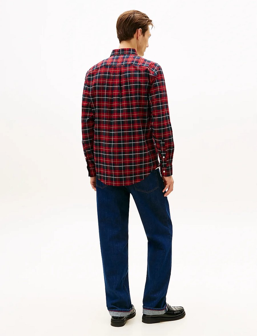 Tommy Hilfiger - MERCERIZED TARTAN RF SHIRT - regatta red / check - 3