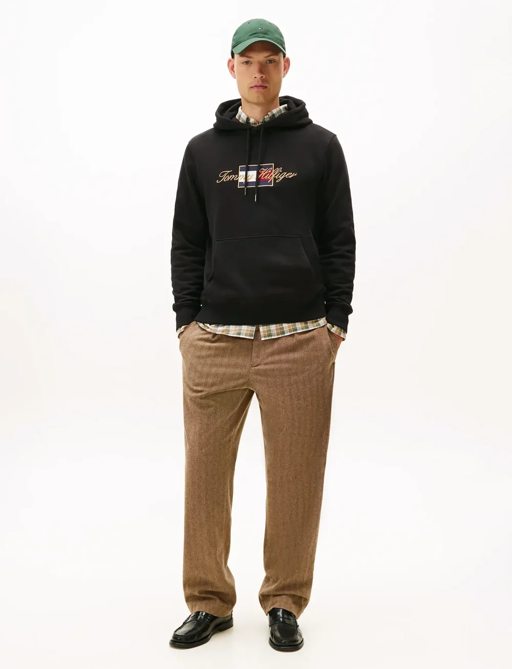 Tommy Hilfiger - ICON GOLD HOODIE - kapuutsiga dressipluusid - black - 3