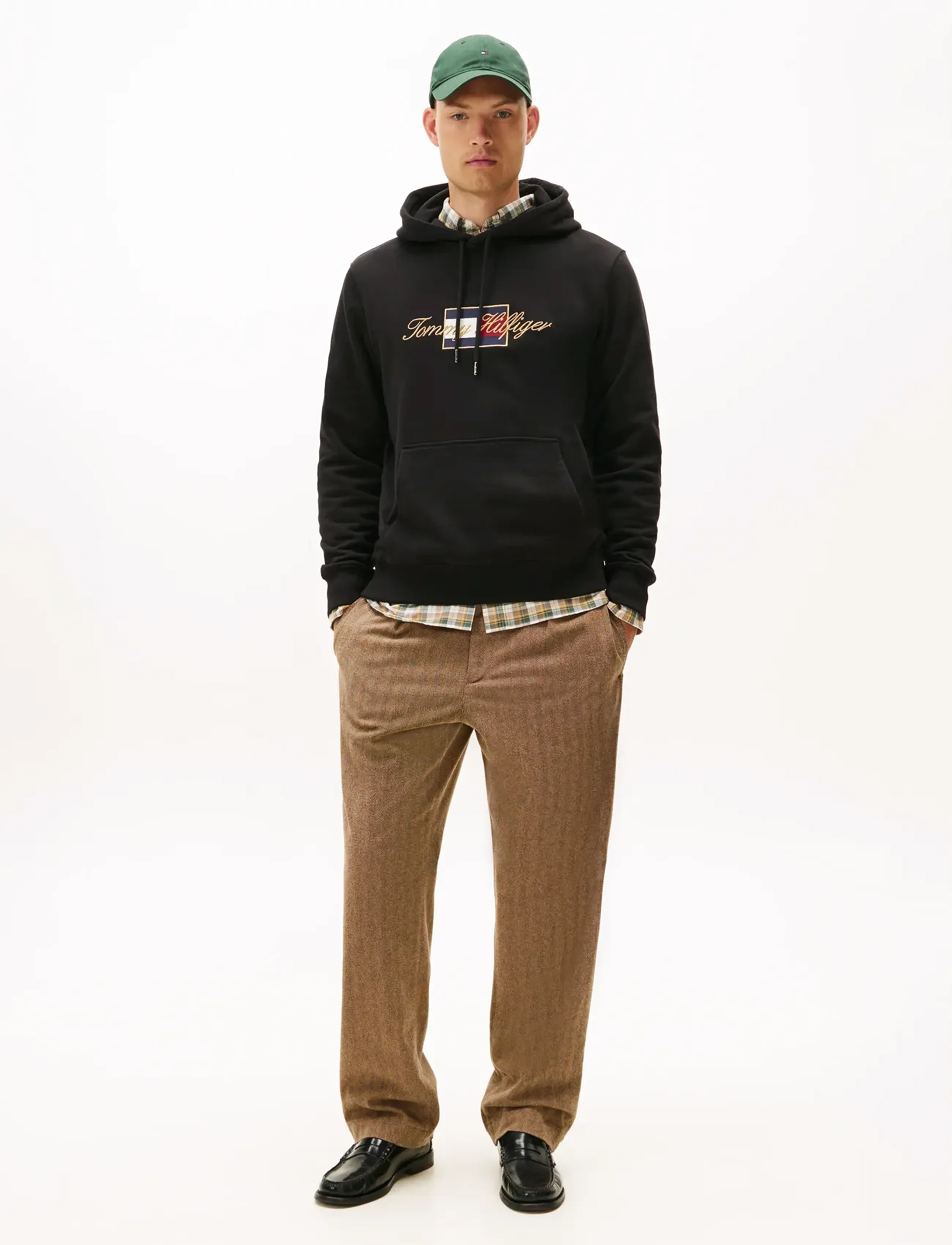 Tommy Hilfiger - ICON GOLD HOODIE - hettegensere - black - 3