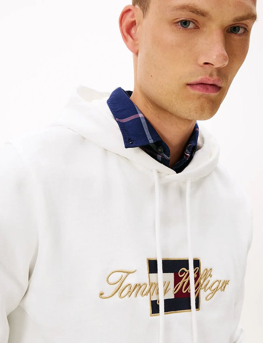 Tommy Hilfiger - ICON GOLD HOODIE - kapuzenpullover - ecru - 5