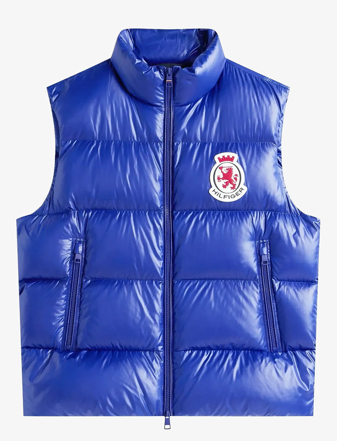 Tommy Hilfiger - RWB CREST SHINY DOWN VEST - vester - wedge blue - 1