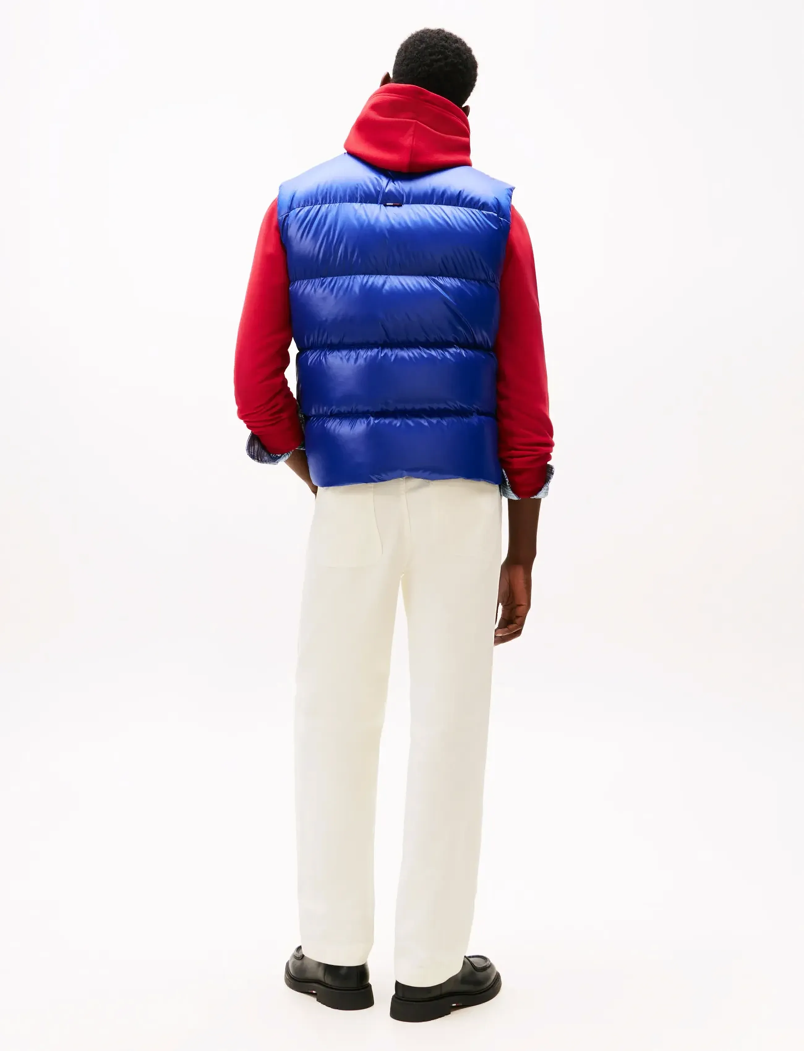 Tommy Hilfiger - RWB CREST SHINY DOWN VEST - västar - wedge blue - 3