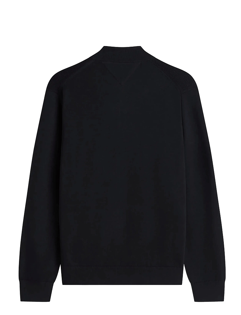 Tommy Hilfiger - RWB TEXTURED ZIP THROUGH BOMBER - full zip tröjor - desert sky - 1