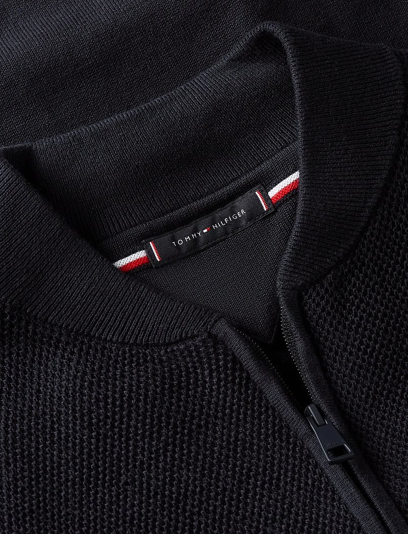 Tommy Hilfiger - RWB TEXTURED ZIP THROUGH BOMBER - full zip tröjor - desert sky - 2