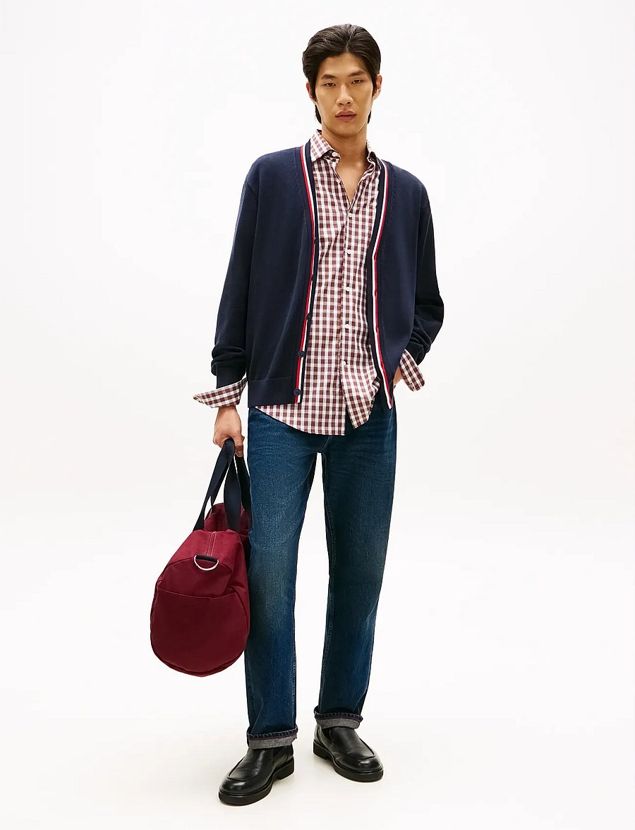 Tommy Hilfiger - RWB CARDIGAN - gilets - desert sky - 2