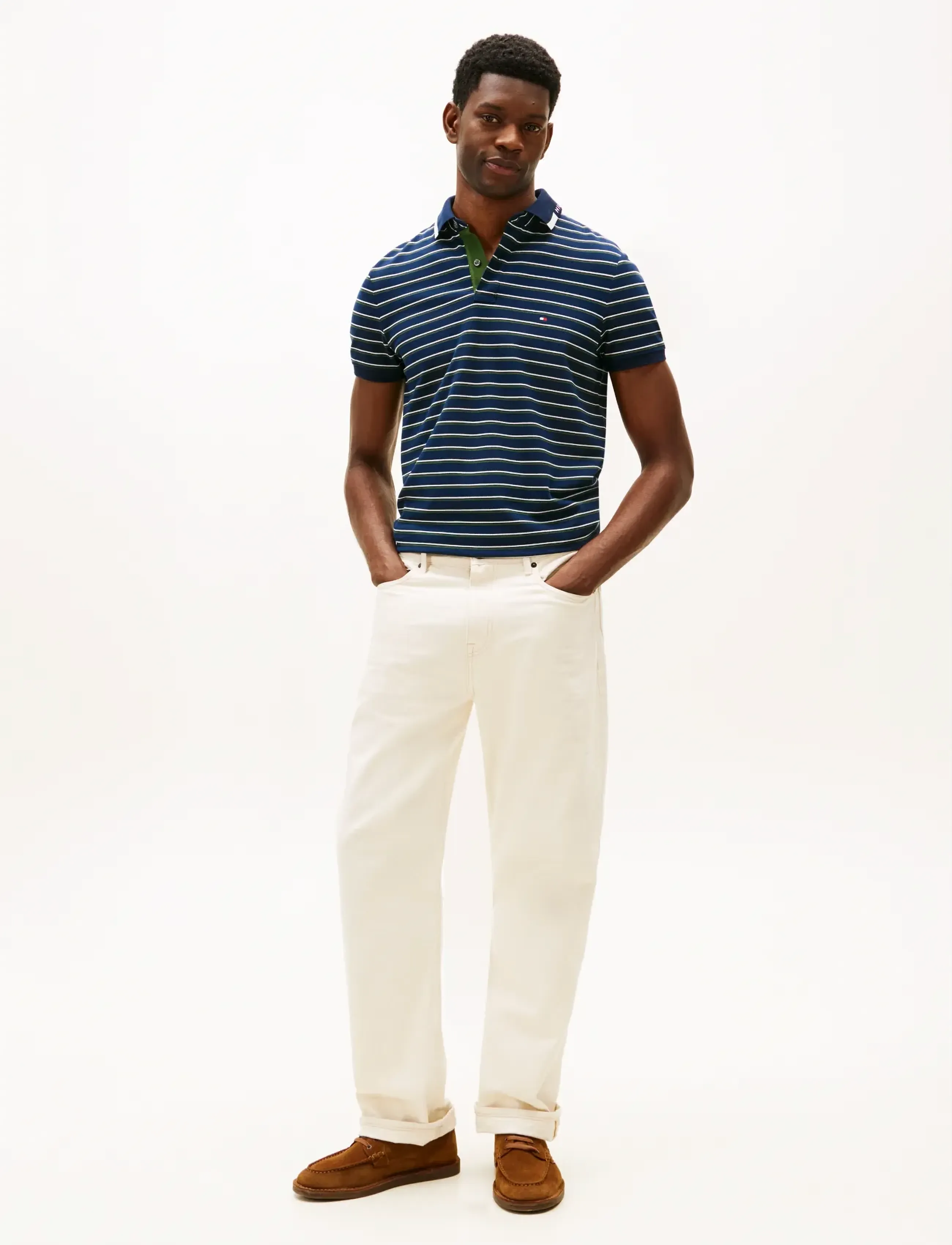 Pique Grafic Collar Reg Polo 3
