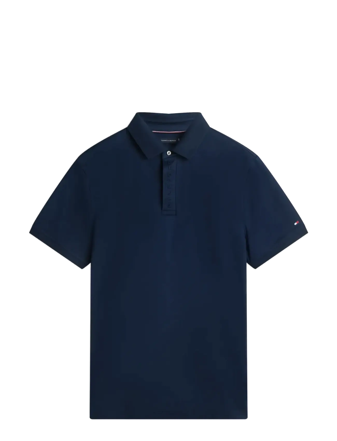Tommy Hilfiger HIDDEN PLACKET DETAIL REG POLO - Kortärmade pikéer - DARK NIGHT NAVY / navy