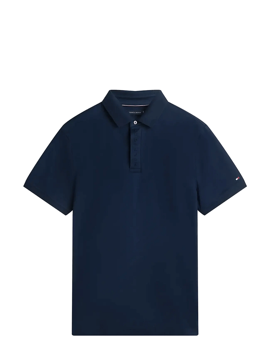 Tommy Hilfiger - HIDDEN PLACKET DETAIL REG POLO - lühikeste varrukatega polod - dark night navy - 1
