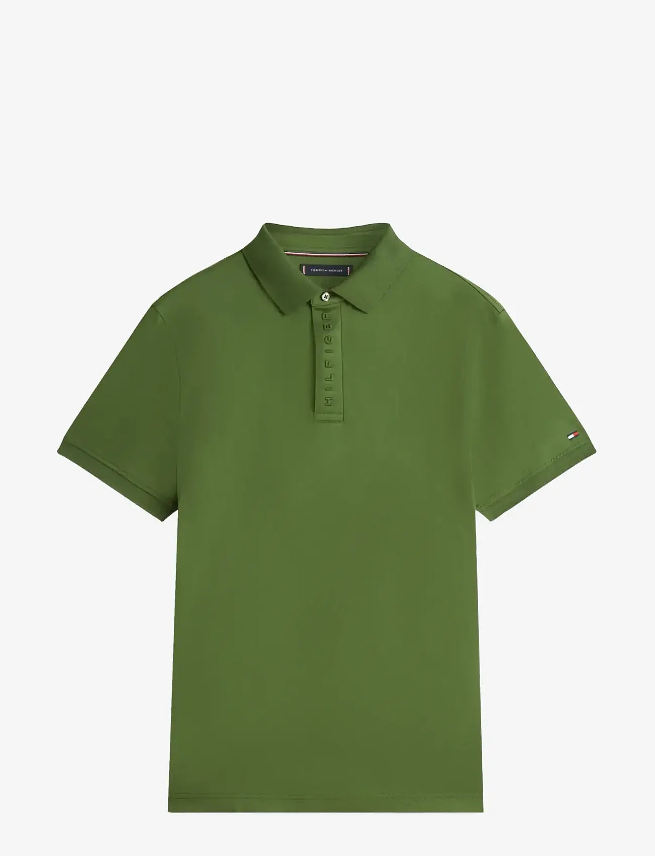 Tommy Hilfiger - HIDDEN PLACKET DETAIL REG POLO - kortærmede poloer - mountain pine - 1