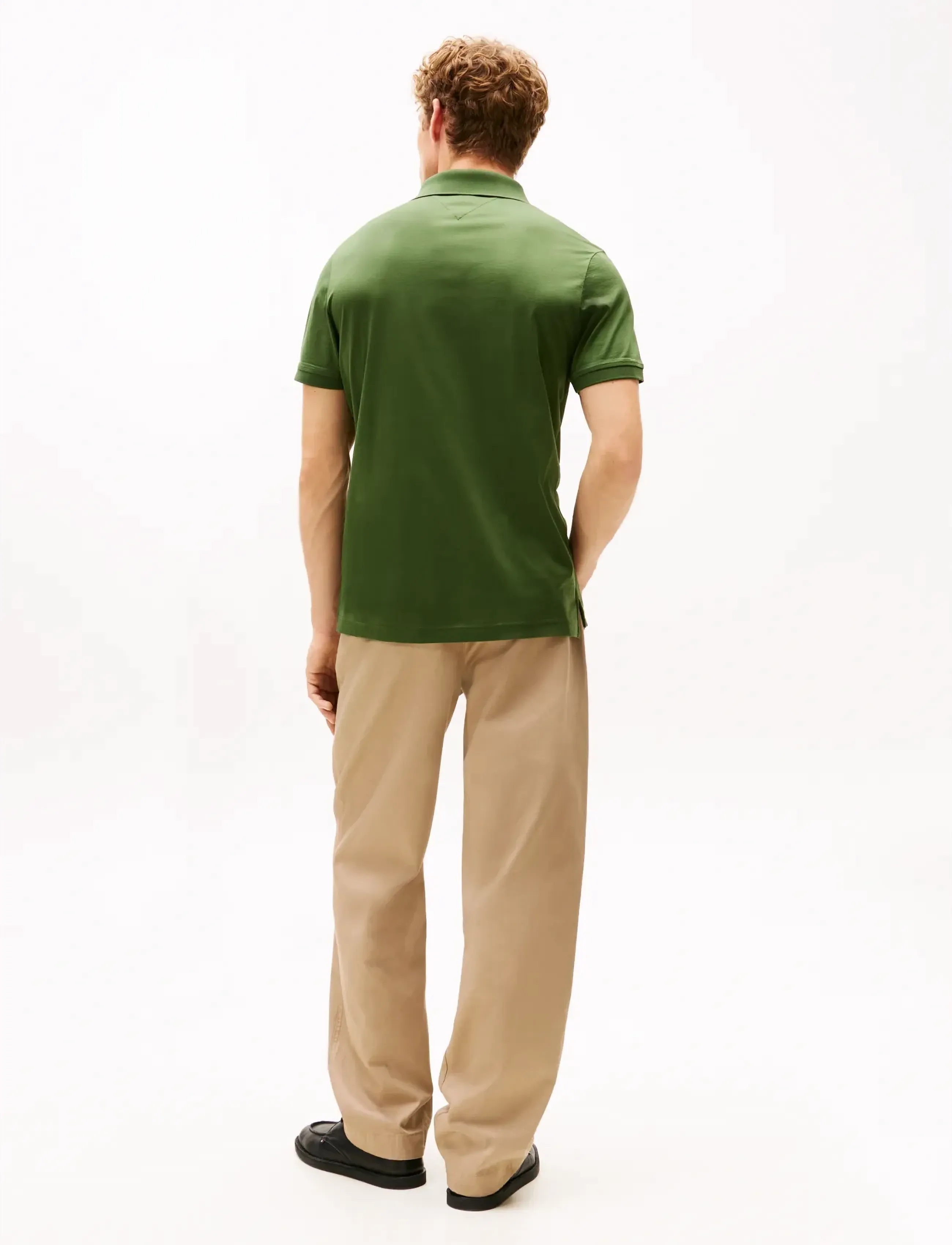 Tommy Hilfiger - HIDDEN PLACKET DETAIL REG POLO - short-sleeved polos - mountain pine - 3