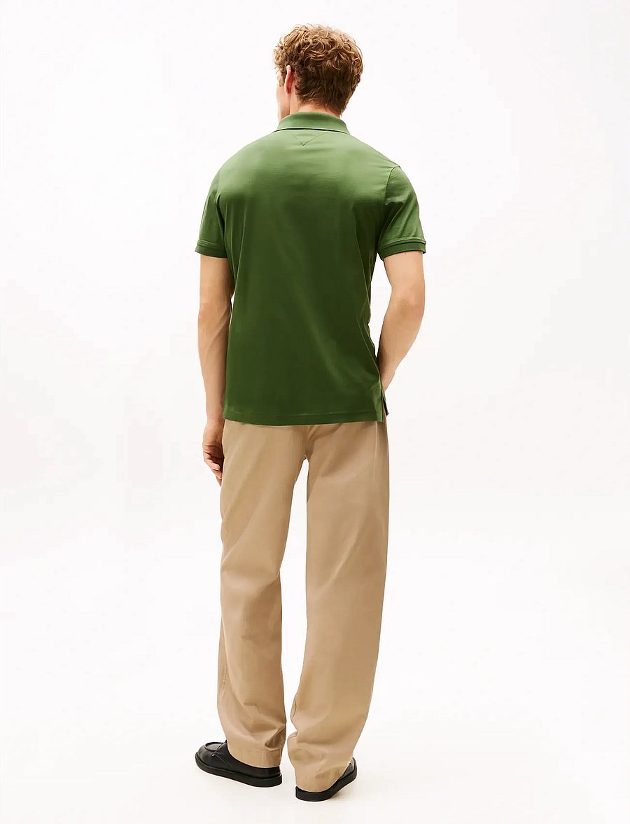 Tommy Hilfiger - HIDDEN PLACKET DETAIL REG POLO - kortærmede poloer - mountain pine - 3