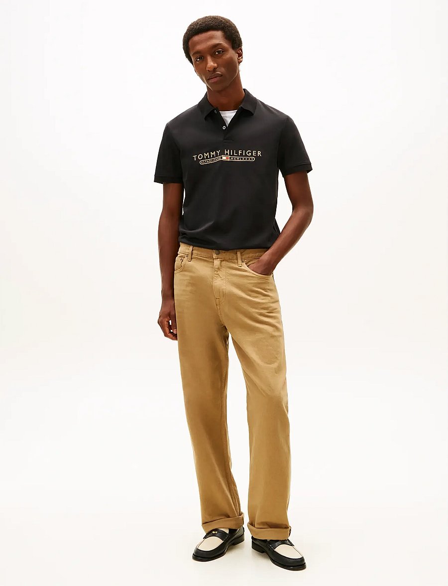 Tommy Hilfiger - ICON LUX INTERLOCK REG POLO - kurzärmelig - black - 2