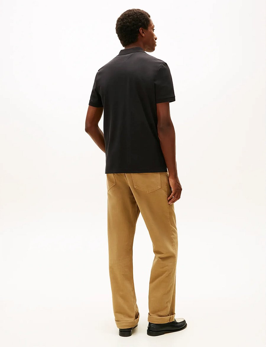 Tommy Hilfiger - ICON LUX INTERLOCK REG POLO - kurzärmelig - black - 3