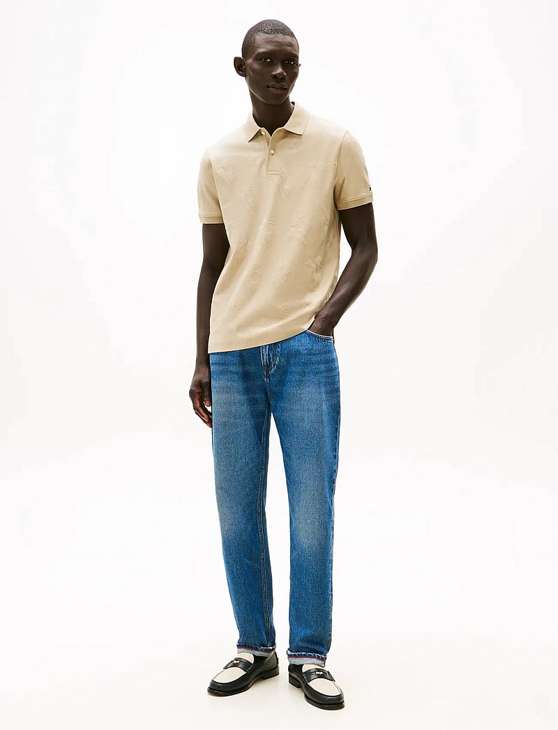 Tommy Hilfiger - ALL OVER JACQUARD REG POLO - kurzärmelig - sandalwood - 2