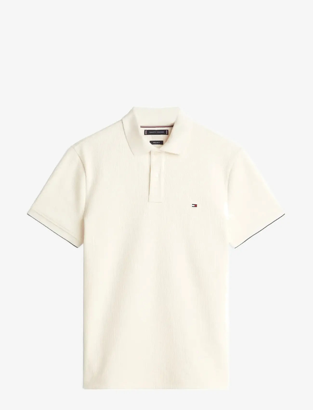 Tommy Hilfiger - SEERSUCKER REG POLO - ivory petal - 1