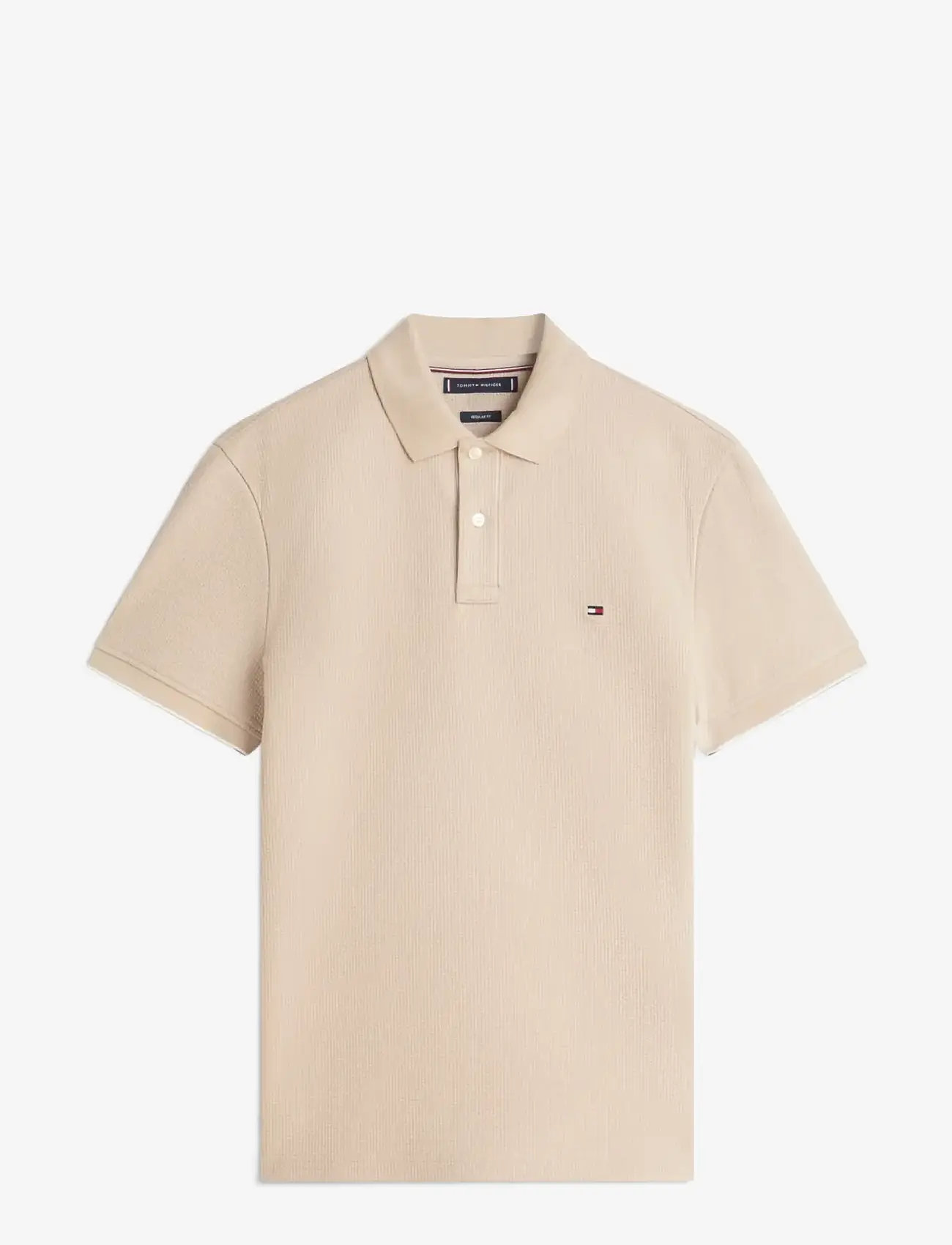 Tommy Hilfiger - SEERSUCKER REG POLO - sandalwood - 1