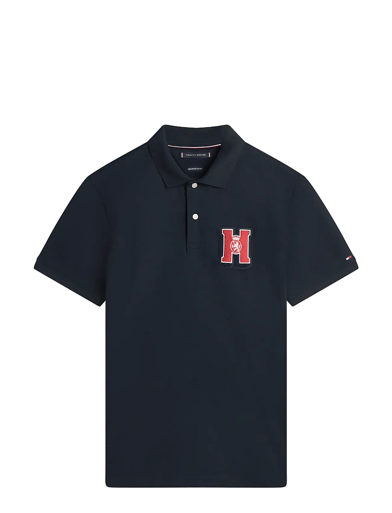 Tommy Hilfiger - ELEVATED GRAPHIC REG POLO - polo krekli ar īsām piedurknēm - desert sky - 1
