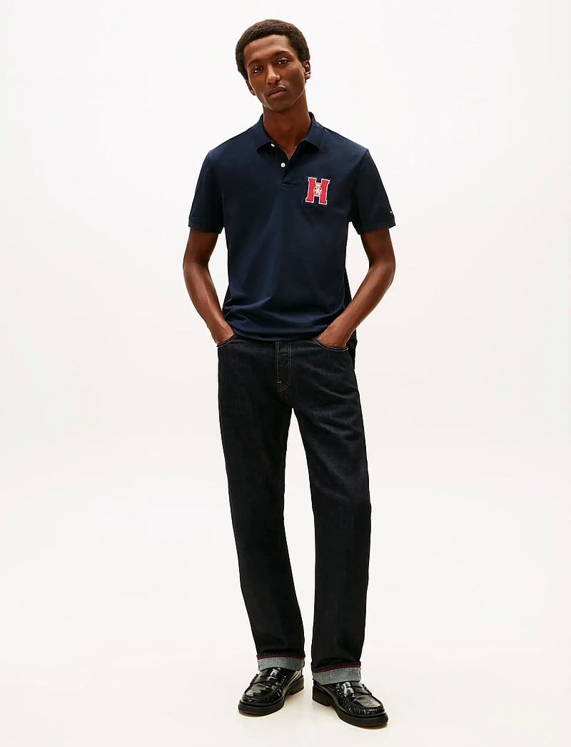 Tommy Hilfiger - ELEVATED GRAPHIC REG POLO - polo krekli ar īsām piedurknēm - desert sky - 2