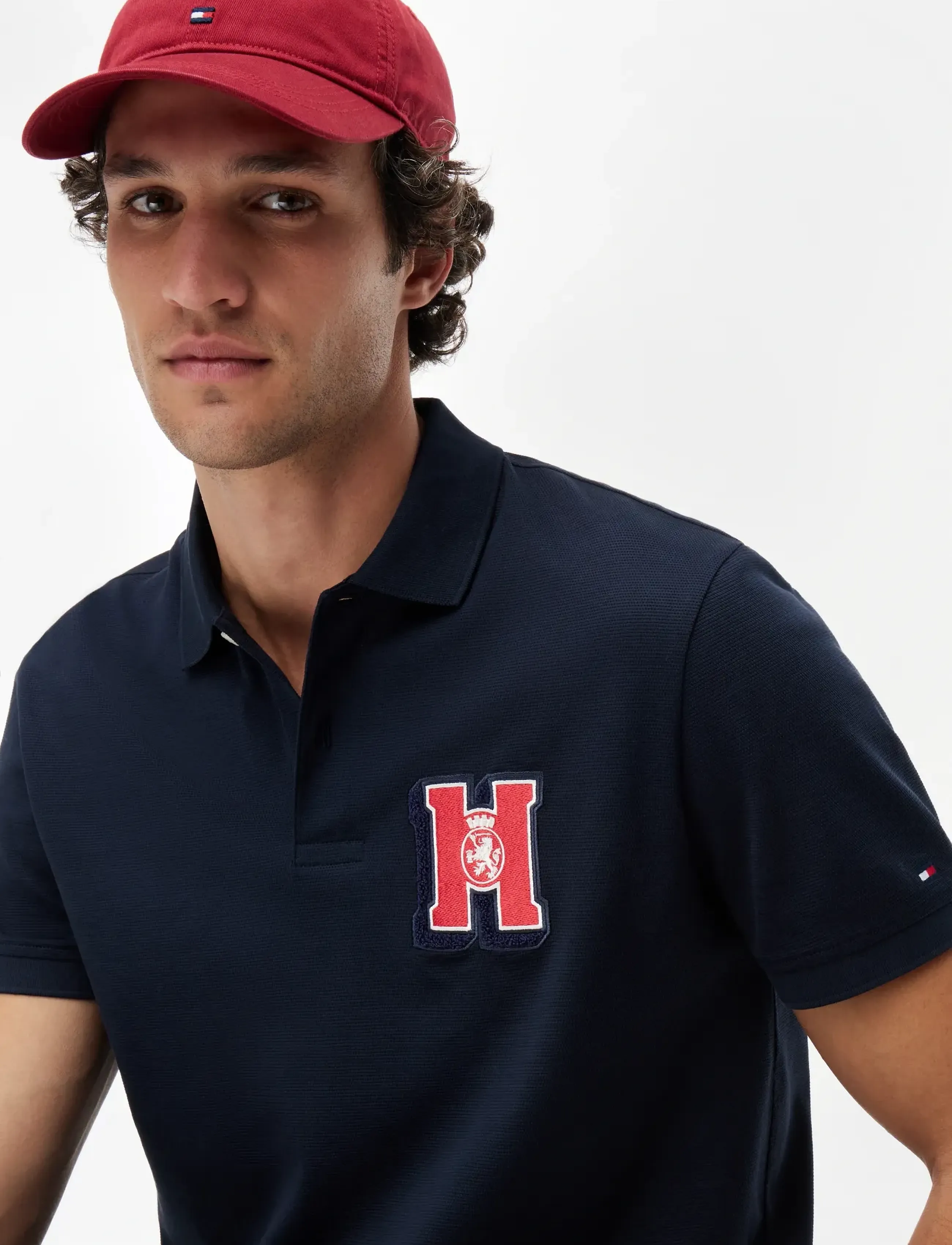 Tommy Hilfiger - ELEVATED GRAPHIC REG POLO - lühikeste varrukatega polod - desert sky - 3