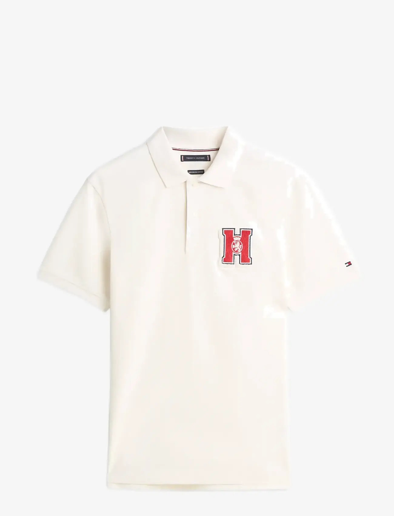 Tommy Hilfiger - ELEVATED GRAPHIC REG POLO - kurzärmelig - ivory petal - 1