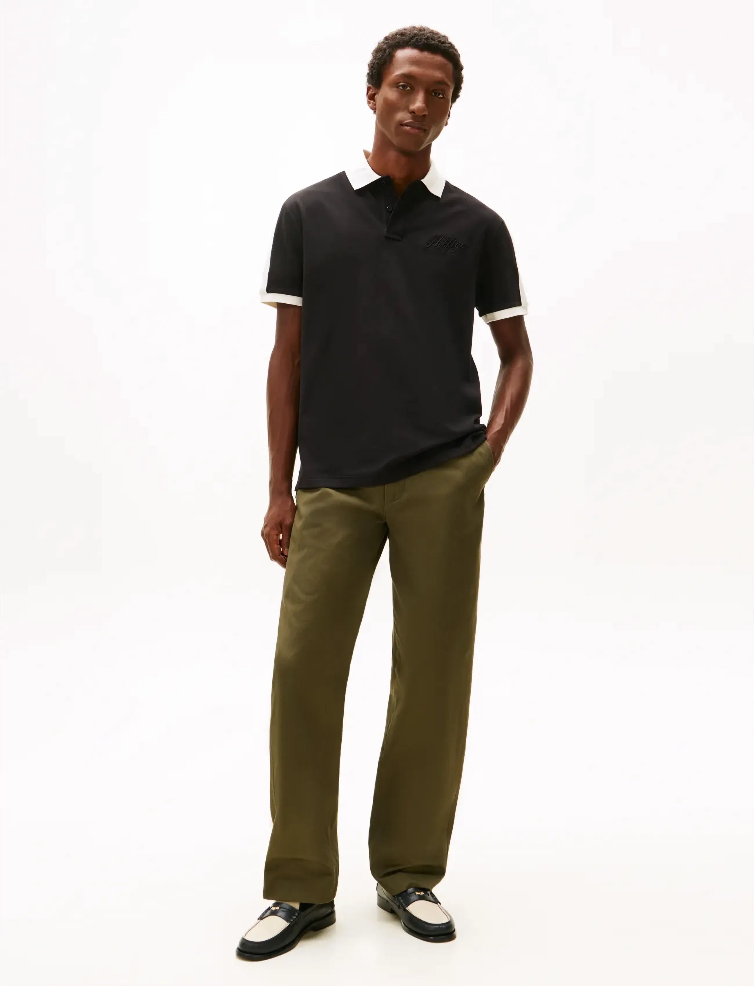 Tommy Hilfiger - MESH DETAIL CLASSIC FIT POLO - lühikeste varrukatega polod - black - 2