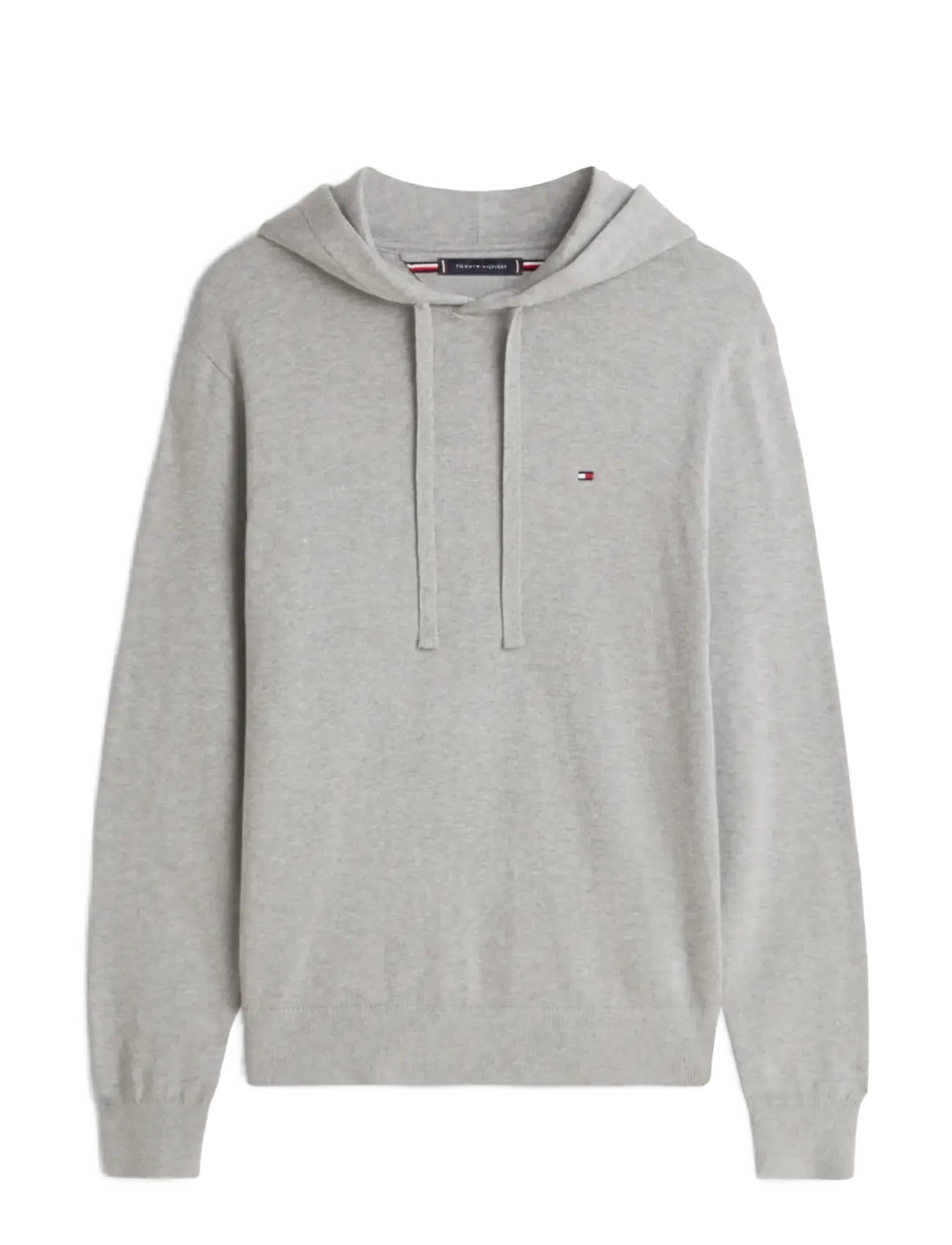 ESSENTIAL COTTON HOODY - MEDIUM GREY HEATHER
