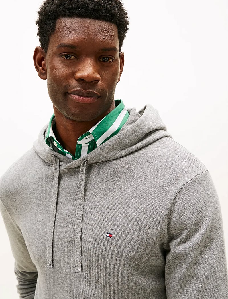 Tommy Hilfiger - ESSENTIAL COTTON HOODY - hoodies - medium grey heather - 4