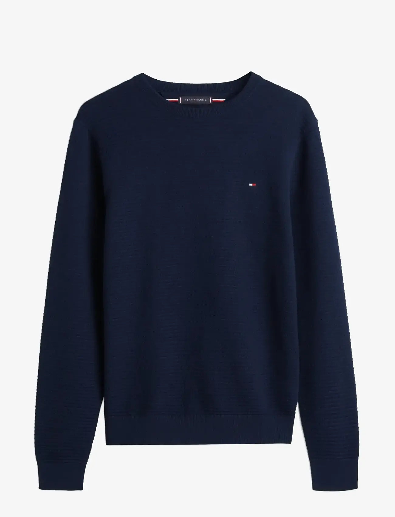 Tommy Hilfiger - SEASONAL STRUCTURE CNECK - rundhalsad - dark night navy - 1