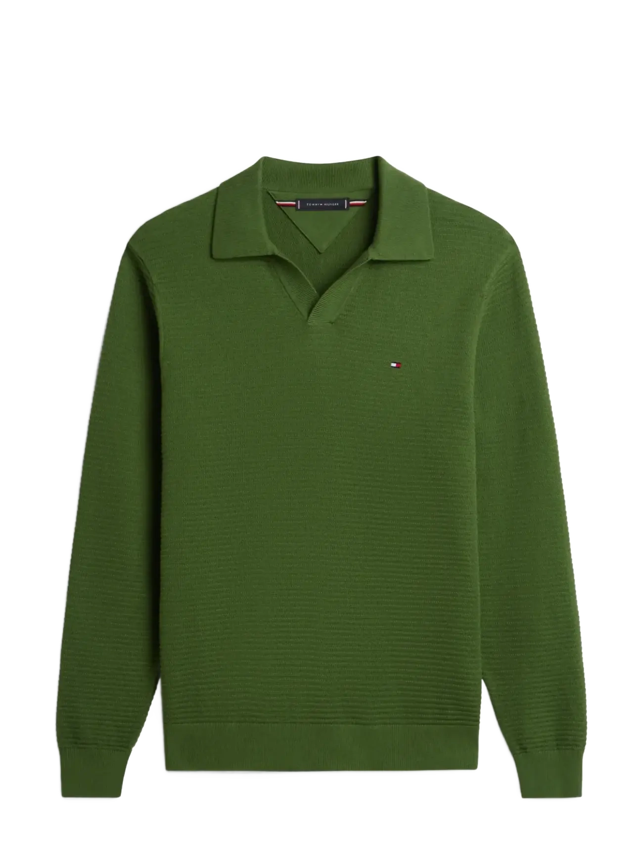 TOMMY HILFIGER Seasonal Structure Ls Johnny Grün - XXL - Herren