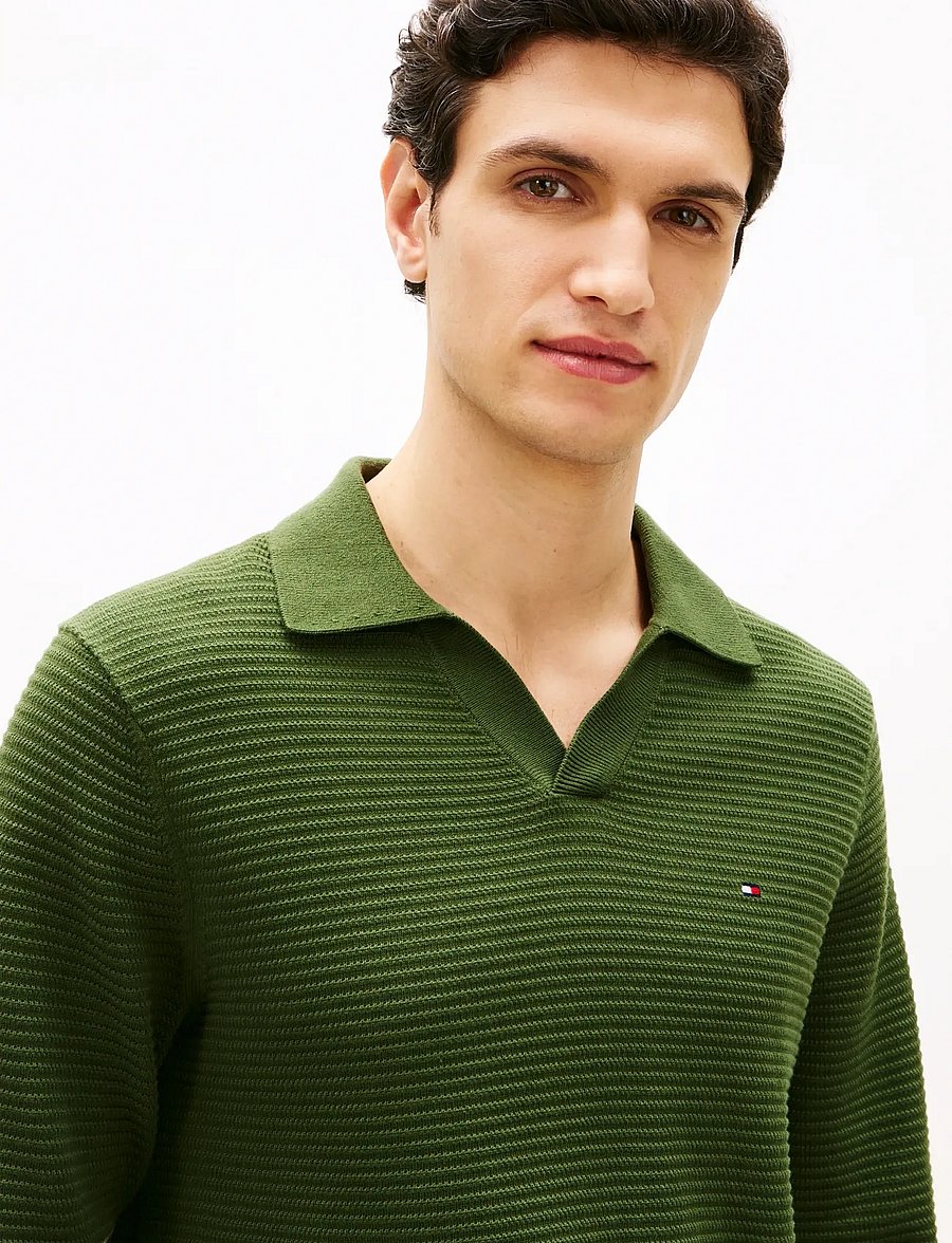 Tommy Hilfiger - SEASONAL STRUCTURE LS JOHNNY - langärmelig - mountain pine - 5