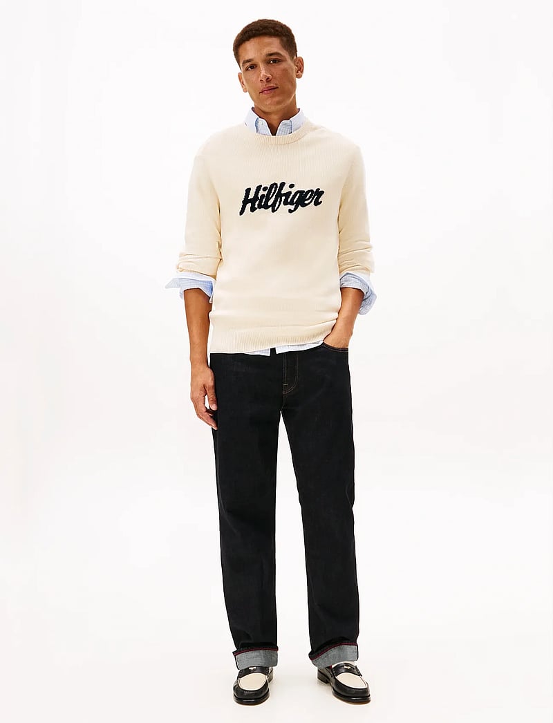 Tommy Hilfiger - SEASONAL GRAPHIC COTTON CNECK - knitted round necks - calico - 2