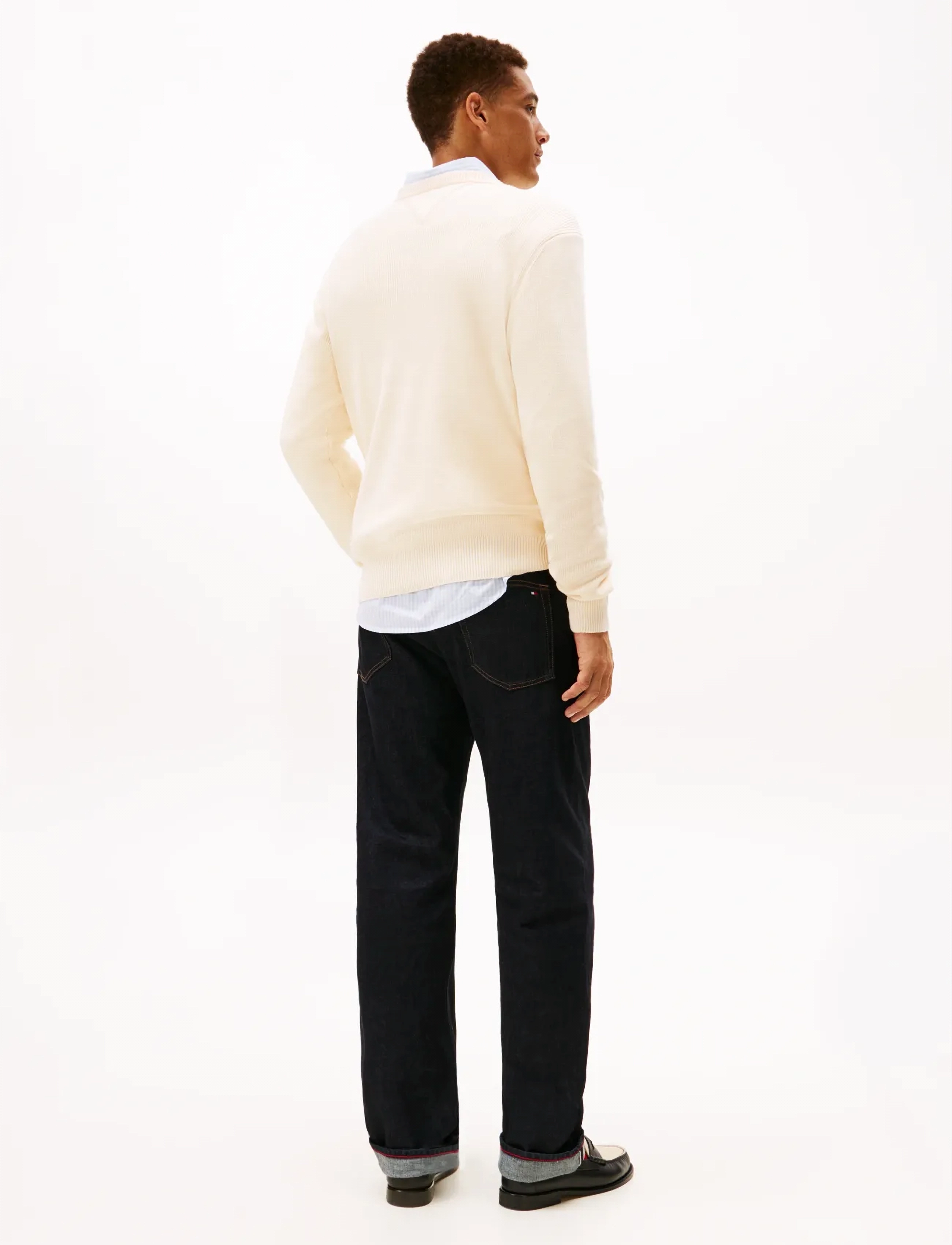 Tommy Hilfiger - SEASONAL GRAPHIC COTTON CNECK - kringlótt hálsmál  - calico - 3