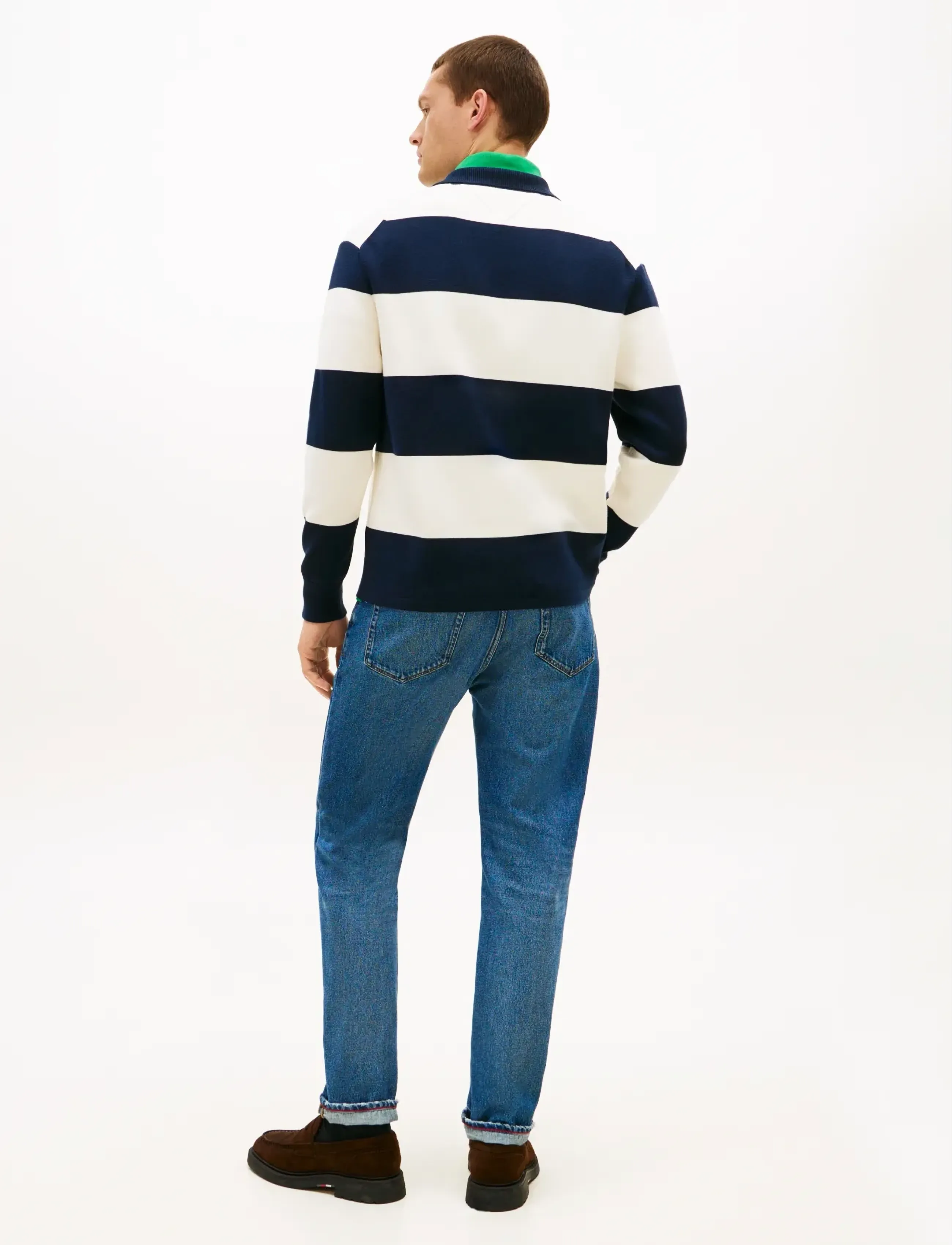 Tommy Hilfiger - FULL MILANO LS POLO - langärmelig - dark night navy ivory petal - 3